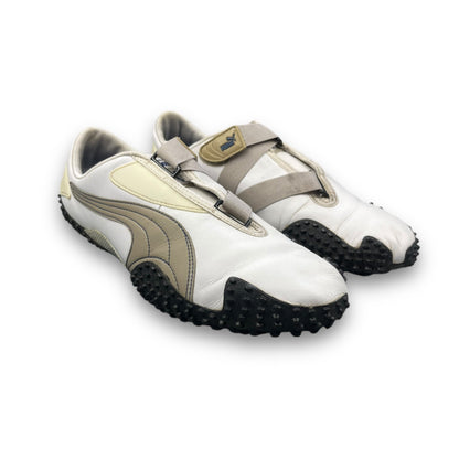 2000's Puma Mostro Leather White/Cream/Blue (UK9) | Default Title, Multicoloured