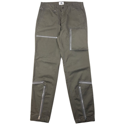 Vintage Good Enough Multi Zip Cargo Trousers Size W31