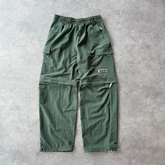 Adidas 2000 deadstock convertible technical cargo trousers (XL)