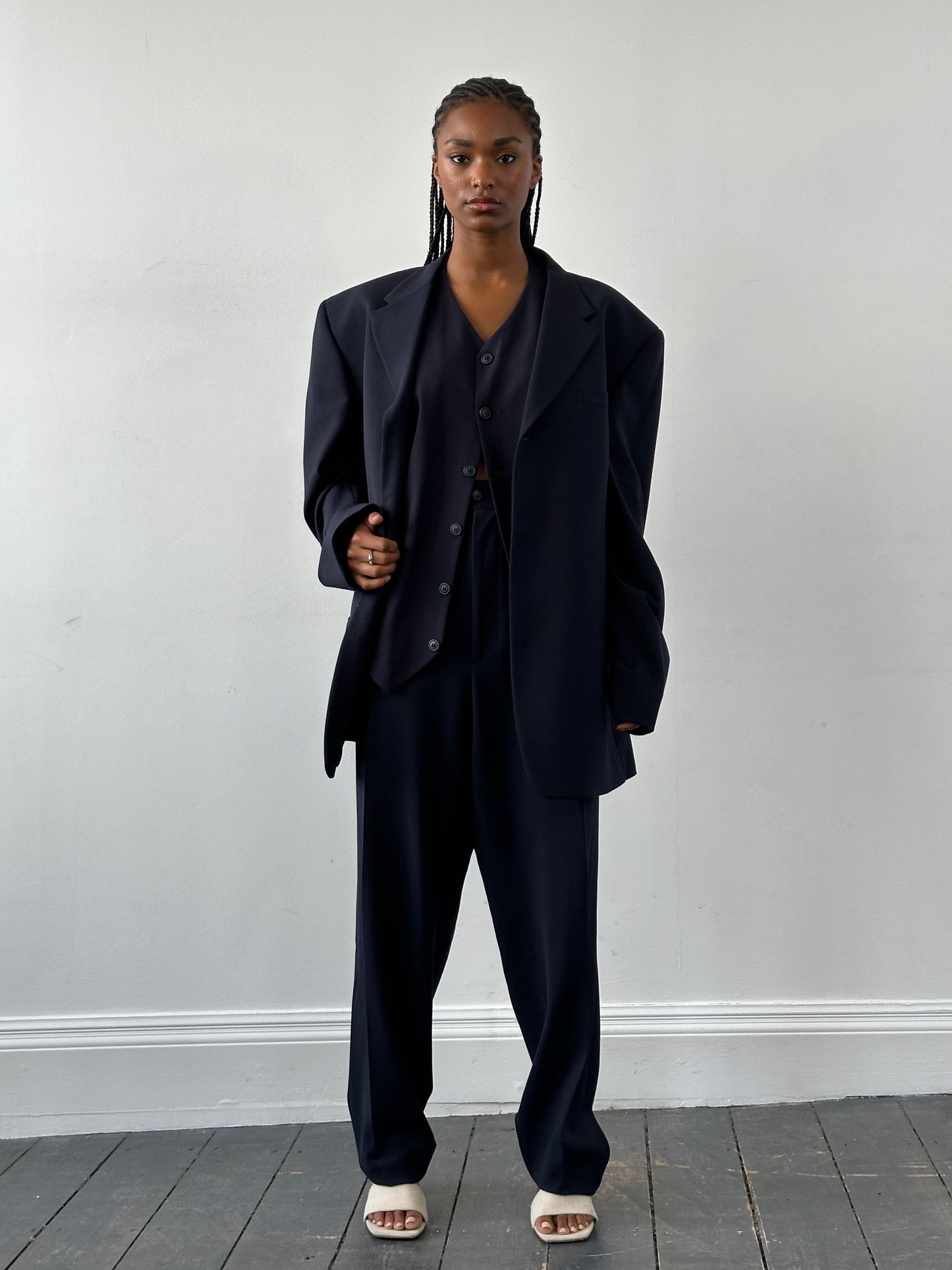 Gianni Versace Versus 1990s Three Piece Suit - 48R/W32