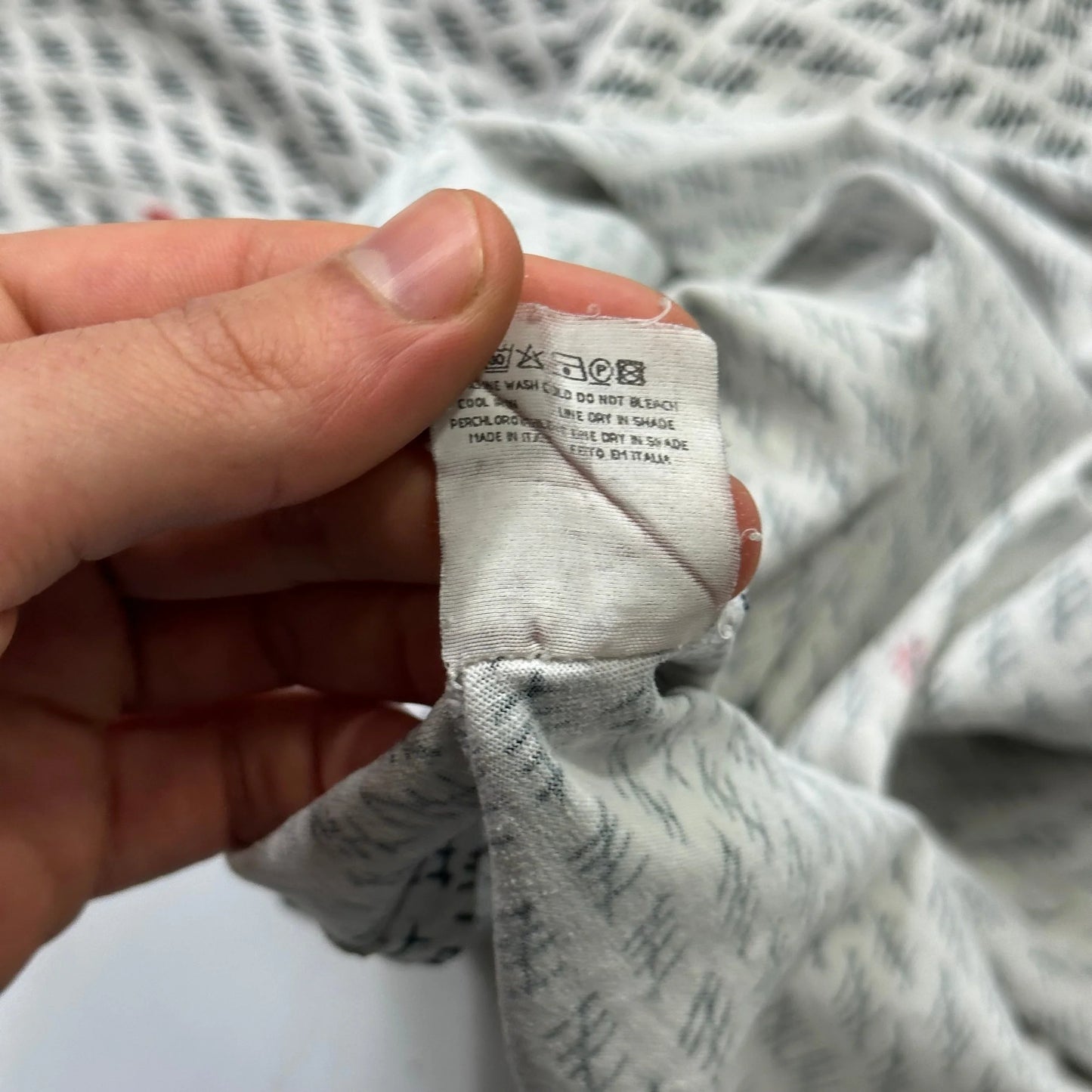 Moschino Jeans 00’s Tally Monogram Boxy T-shirt - L