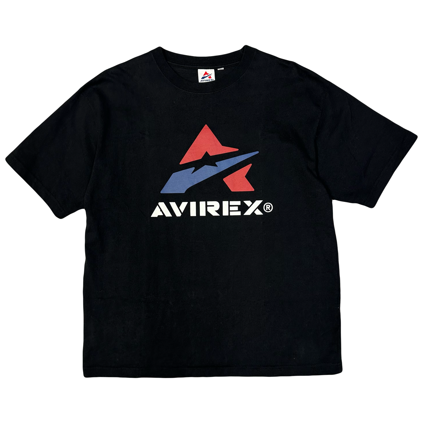 Avirex Spell Out T-Shirt In Black ( M )