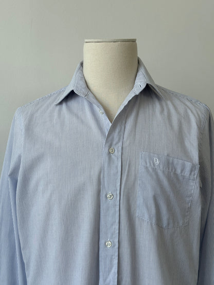 Christian Dior Monsieur 1990s Cotton Striped Shirt - XS