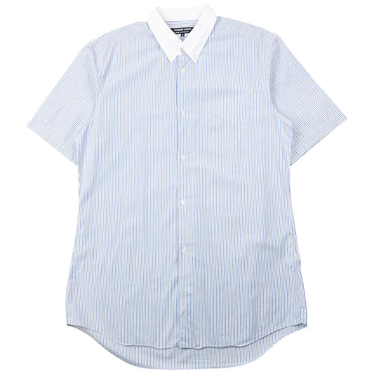 Comme Des Garçons HOMME DEUX Short Sleeve Button Up Shirt Size XL