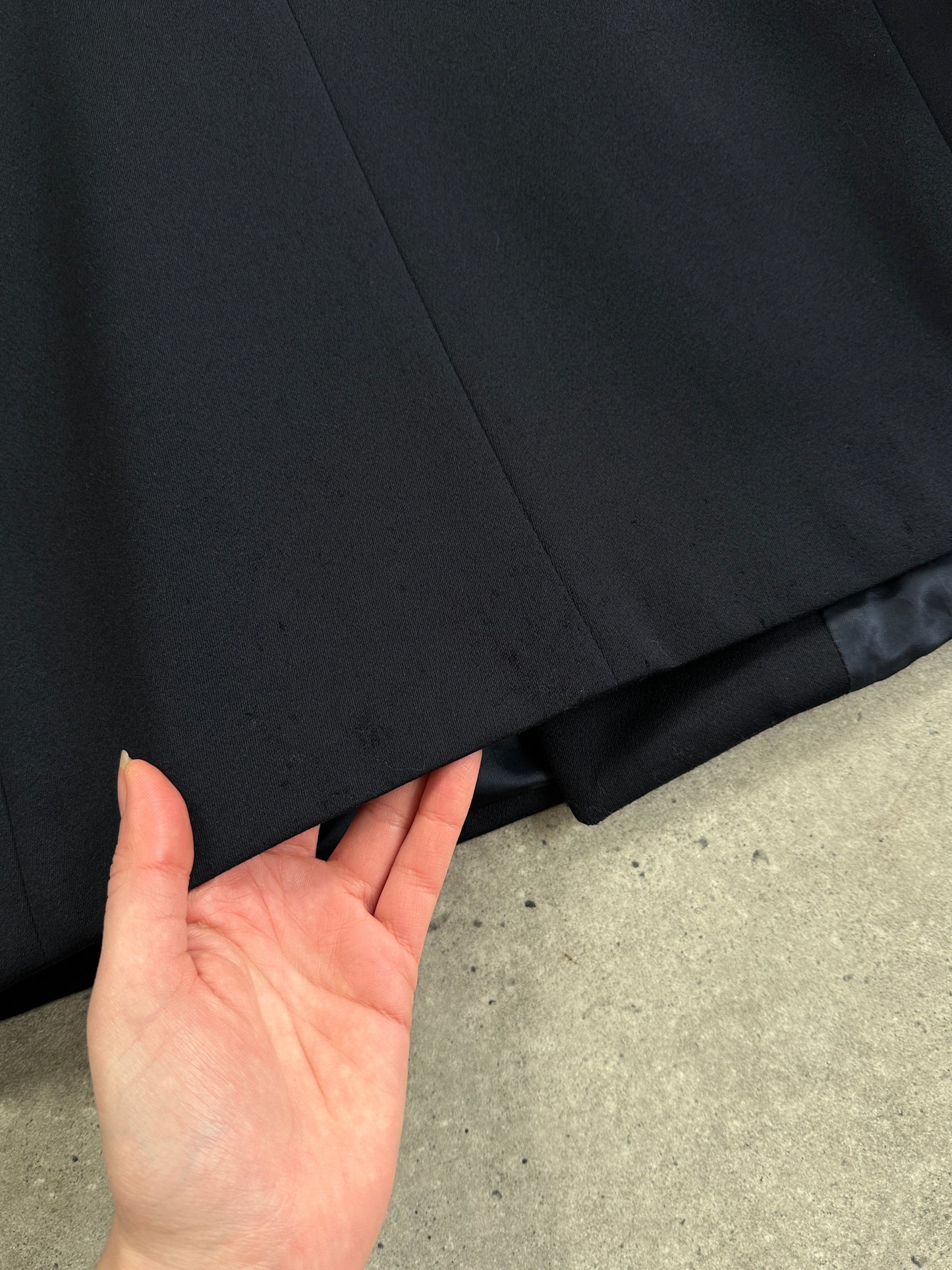 Vintage Bespoke Button Wool Double Breasted Blazer - 42L/L