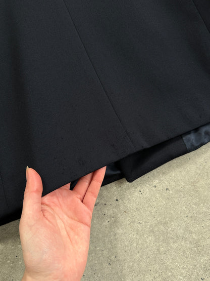 Vintage Bespoke Button Wool Double Breasted Blazer - 42L/L