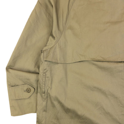 Vintage 90s Burberry Nova Check Lined Trench Jacket Size XL | XL, Green