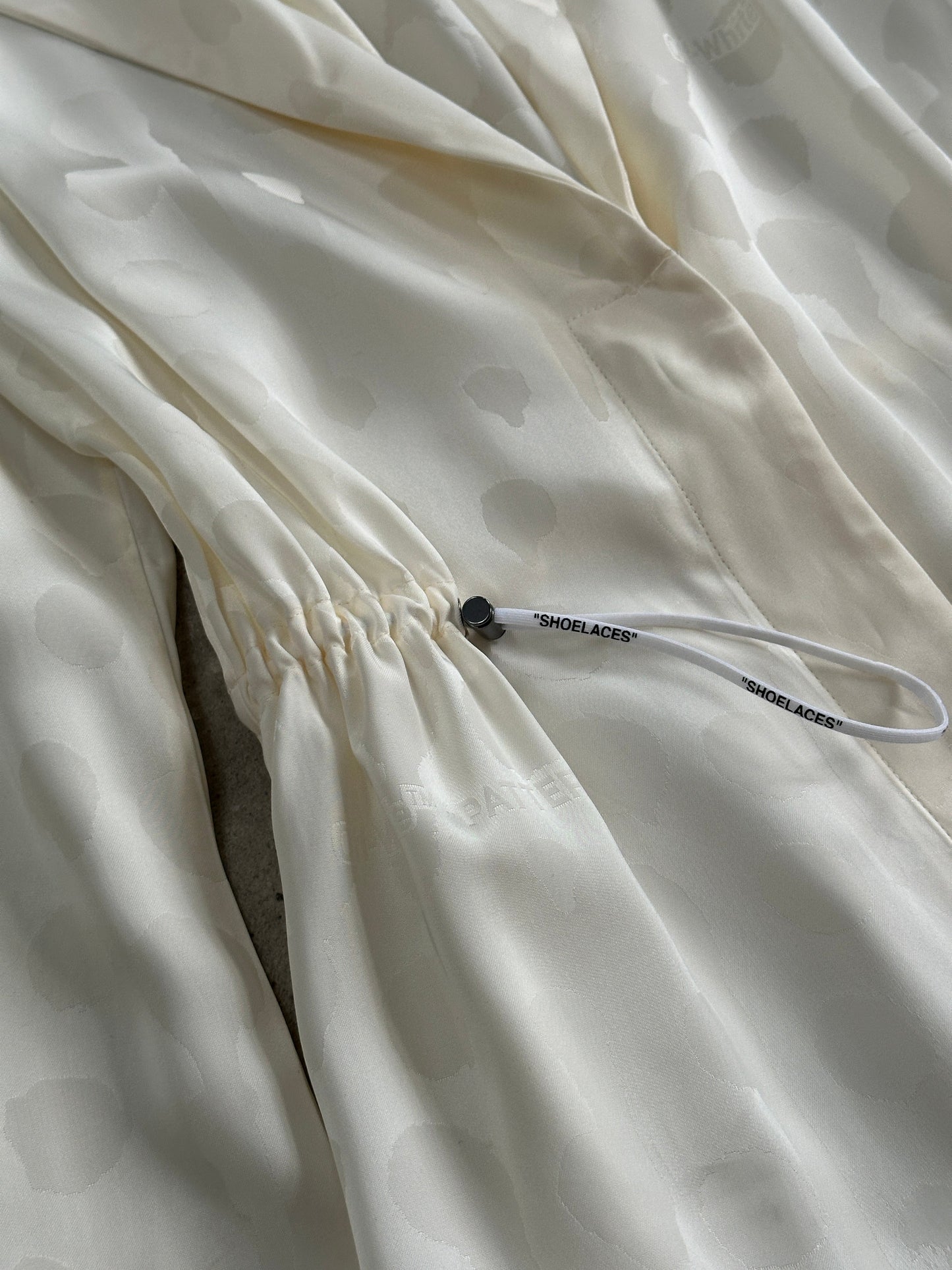 Off-White PATTERN Two Piece Cami & Shirt Dress Set - S/M