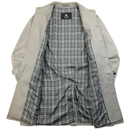 Vintage 2000s Burberry Black Label Nova Check Lined Trench Jacket Size L | Large, Multicoloured