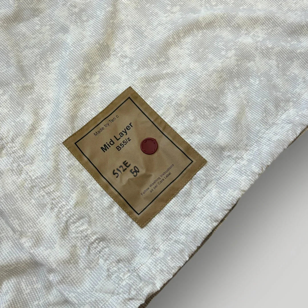 Ten C Mid Layer Camo Overshirt Jacket 50