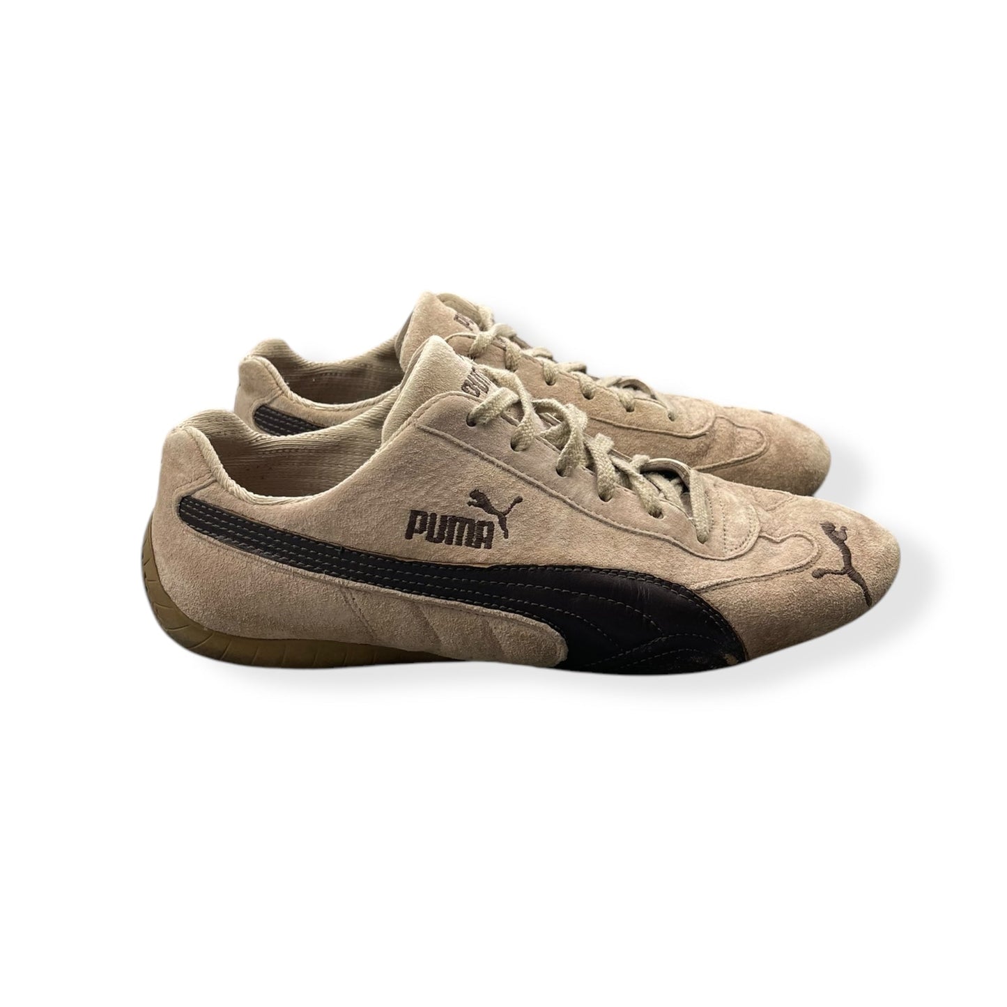 2000's Puma Speedcat Beige/Brown (UK10) | Default Title, Multicoloured