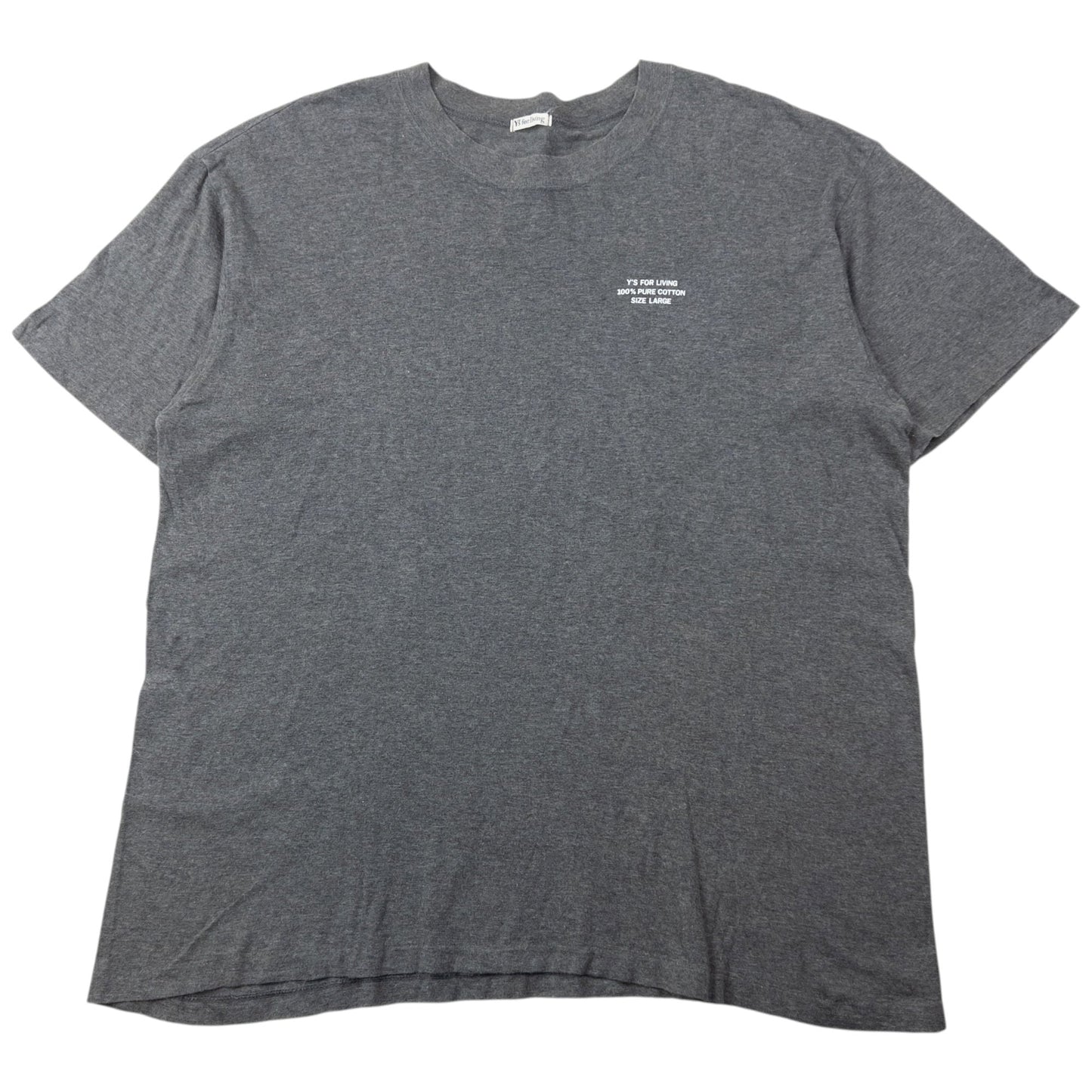 Vintage Yohji Yamamoto T Shirt Size M | Medium, Grey
