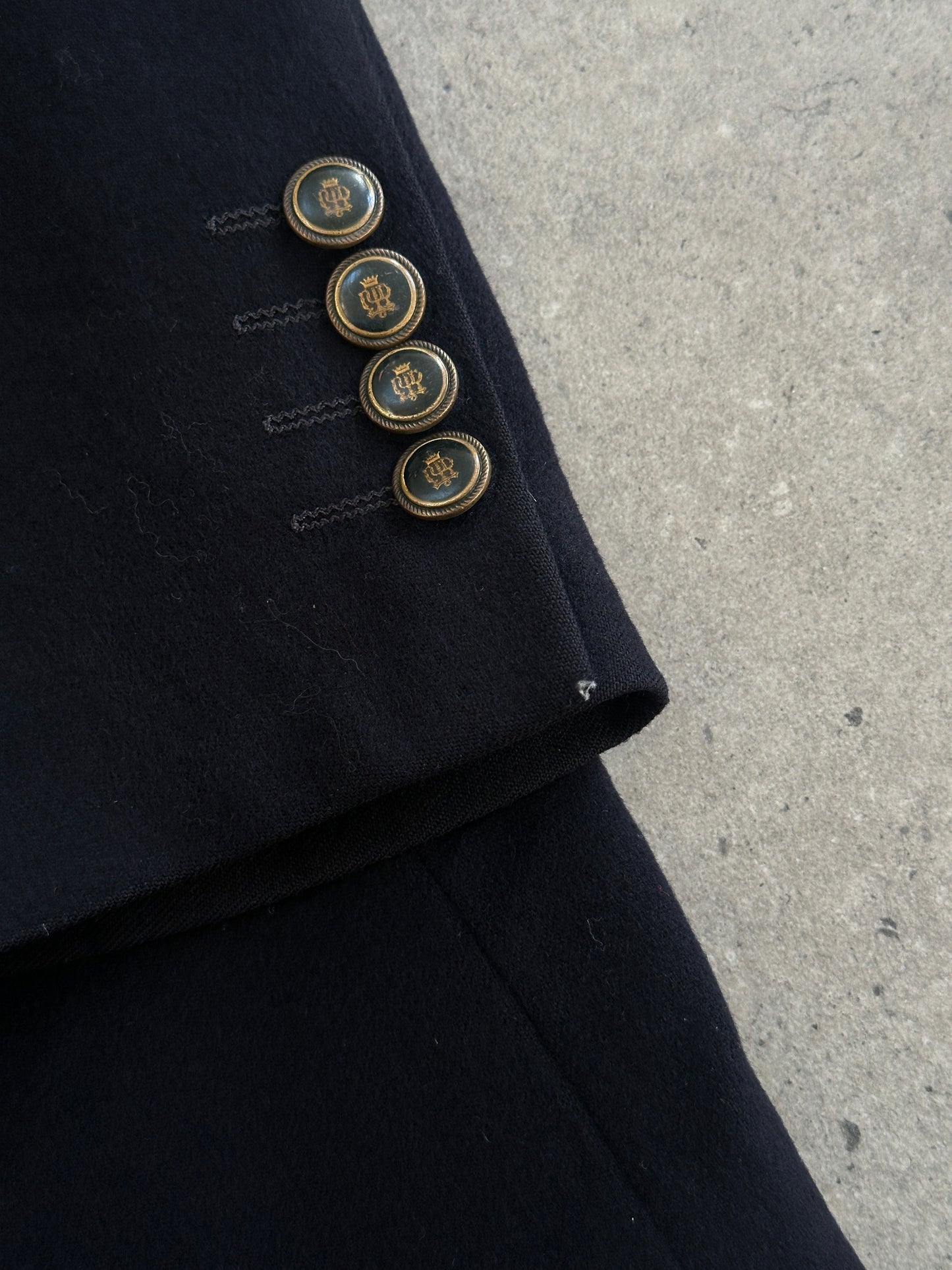 Vintage 1990s Pure Cashmere Single Breasted Blazer - 42R/L