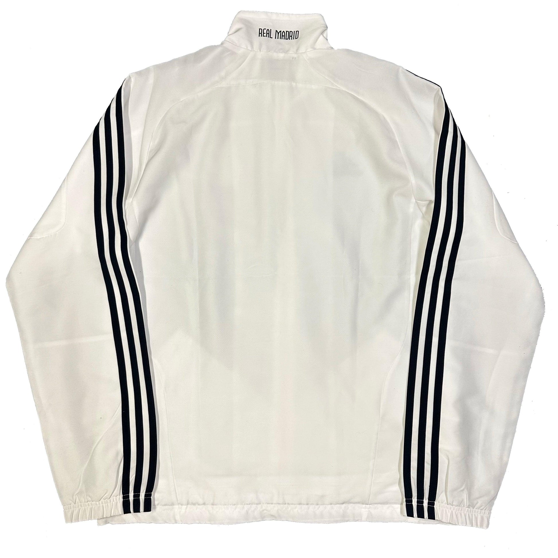 Adidas Real Madrid 2010/11 Tracksuit In White & Black ( M ) - Known Source