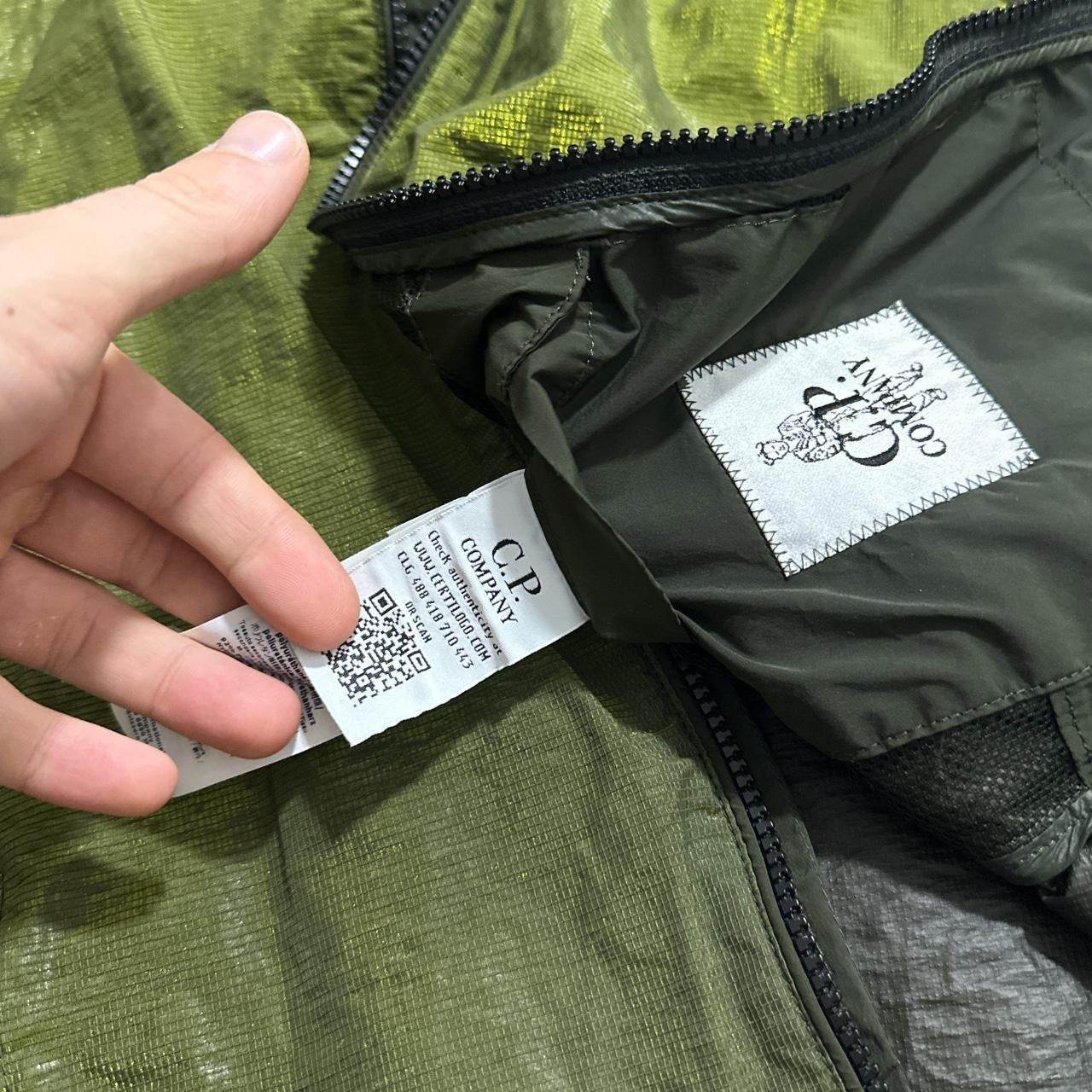 CP Company green prism jacket