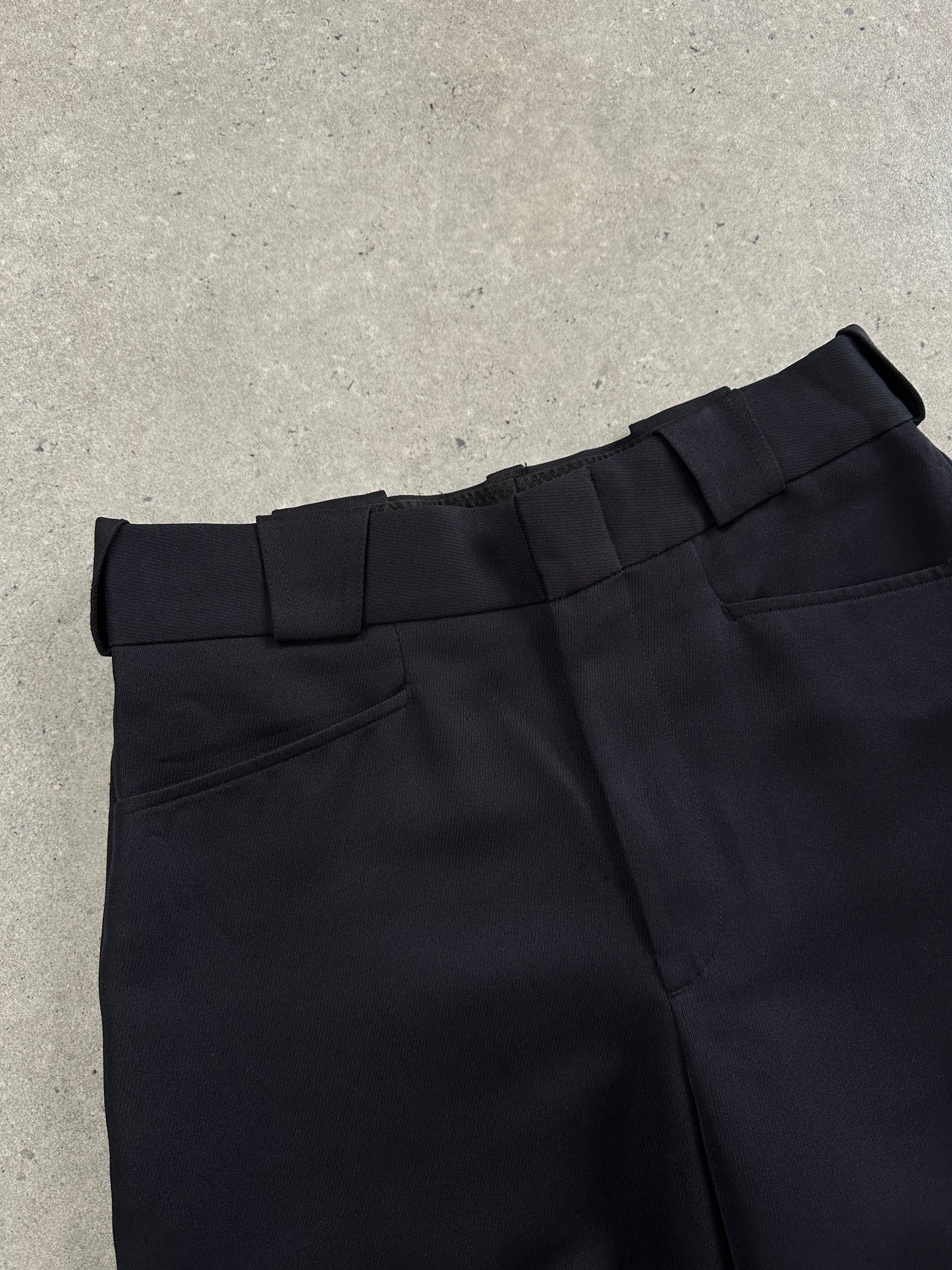 Vintage Straight Leg High Waisted Tailored Trousers - W28