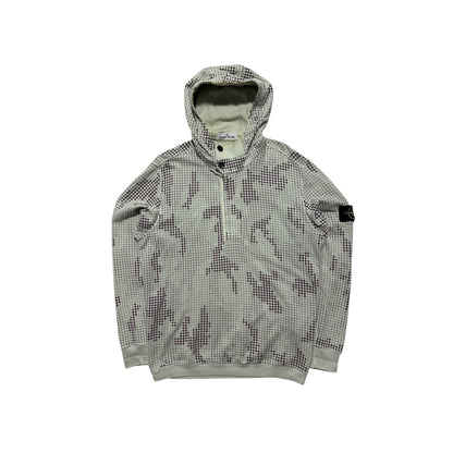 Stone Island 1/4 Zip Pullover Digital Camo Jumper