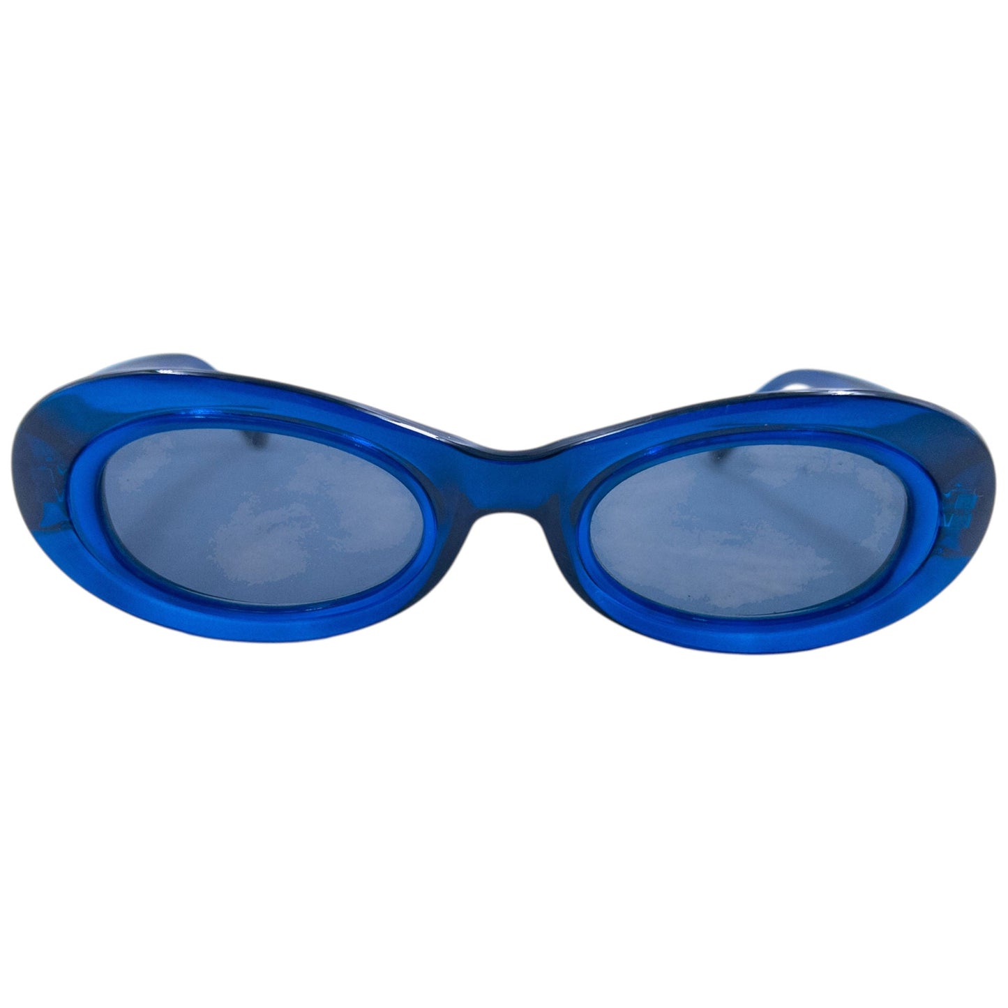 Vintage 90s Gianni Versace Sunglasses | O/S, Blue
