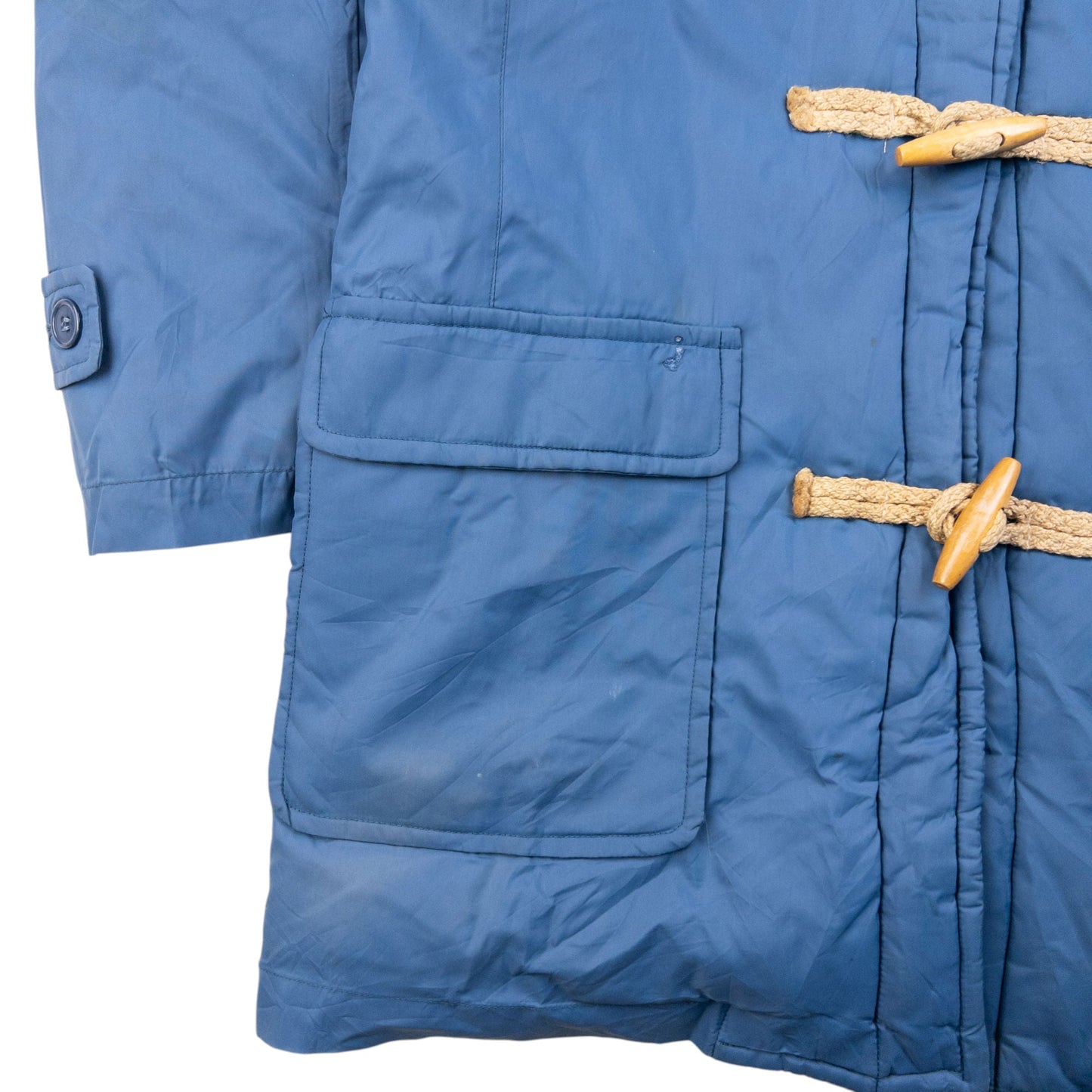 Vintage 2000s Comme Des Garçons SHIRT Padded Rain Jacket Womens Size L | Large, Blue