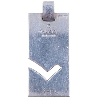 Vintage Gucci Silver Aries Pendant
