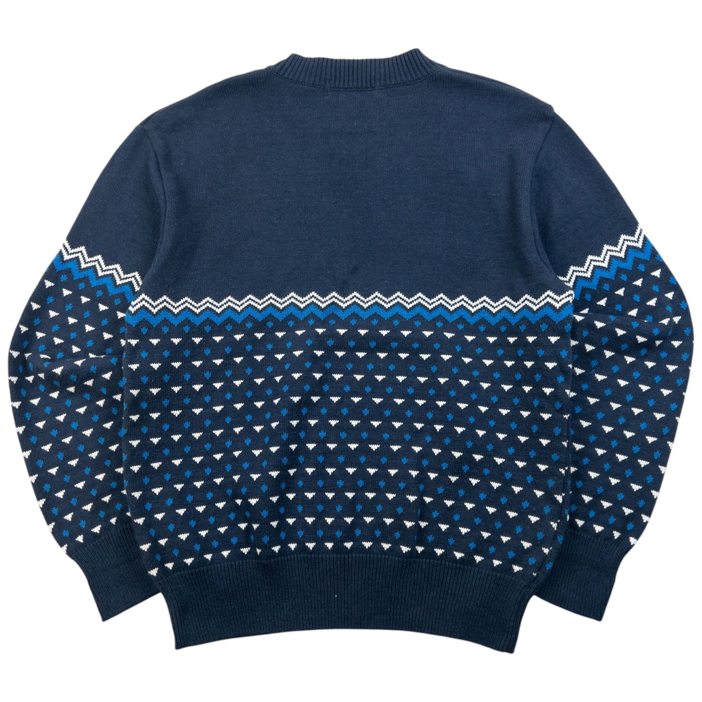 Vintage 80s YSL Yves Saint Laurent Pattern Knit Jumper Size S | Small, Multicoloured