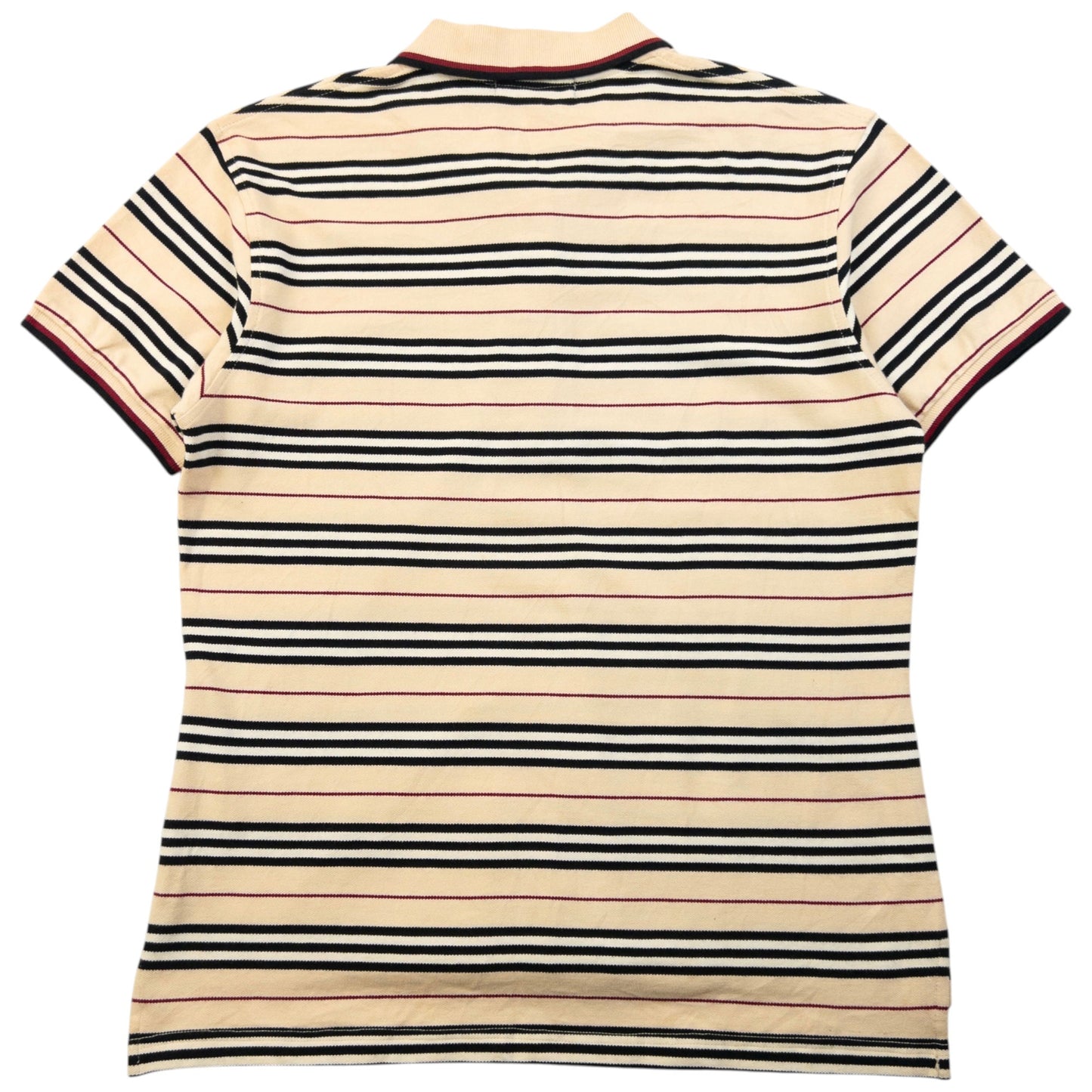 Vintage 2000s Burberry Blue Label Nova Stripe Polo Shirt Womens Size S | Small, Multicoloured