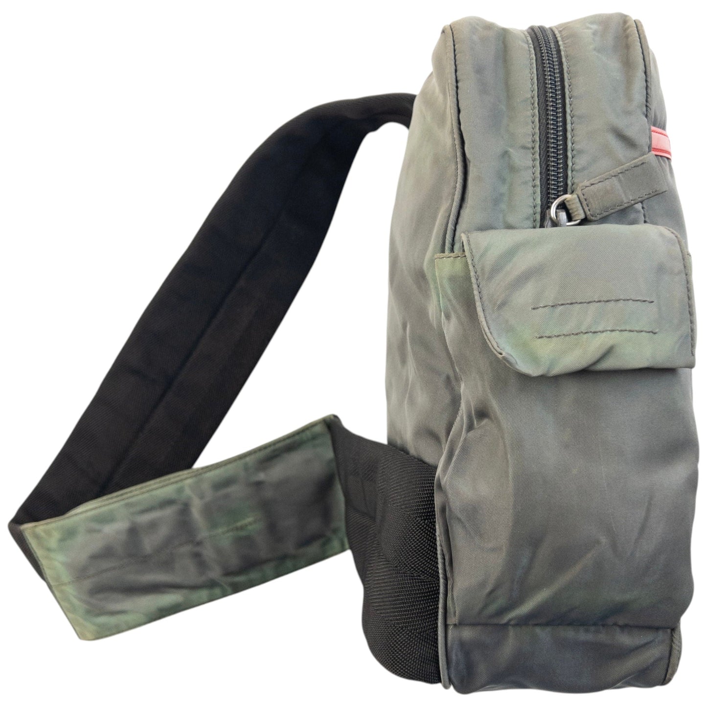Vintage 2000s Prada Sport Sling Bag | O/S, Green