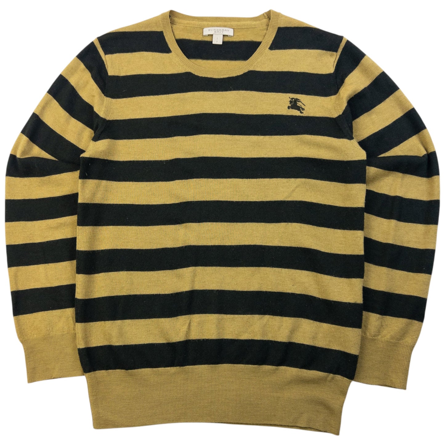 Vintage Burberry Brit Striped Wool Jumper Size XS | XS, Multicoloured