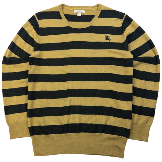 Vintage Burberry Brit Striped Wool Jumper Size XS | XS, Multicoloured