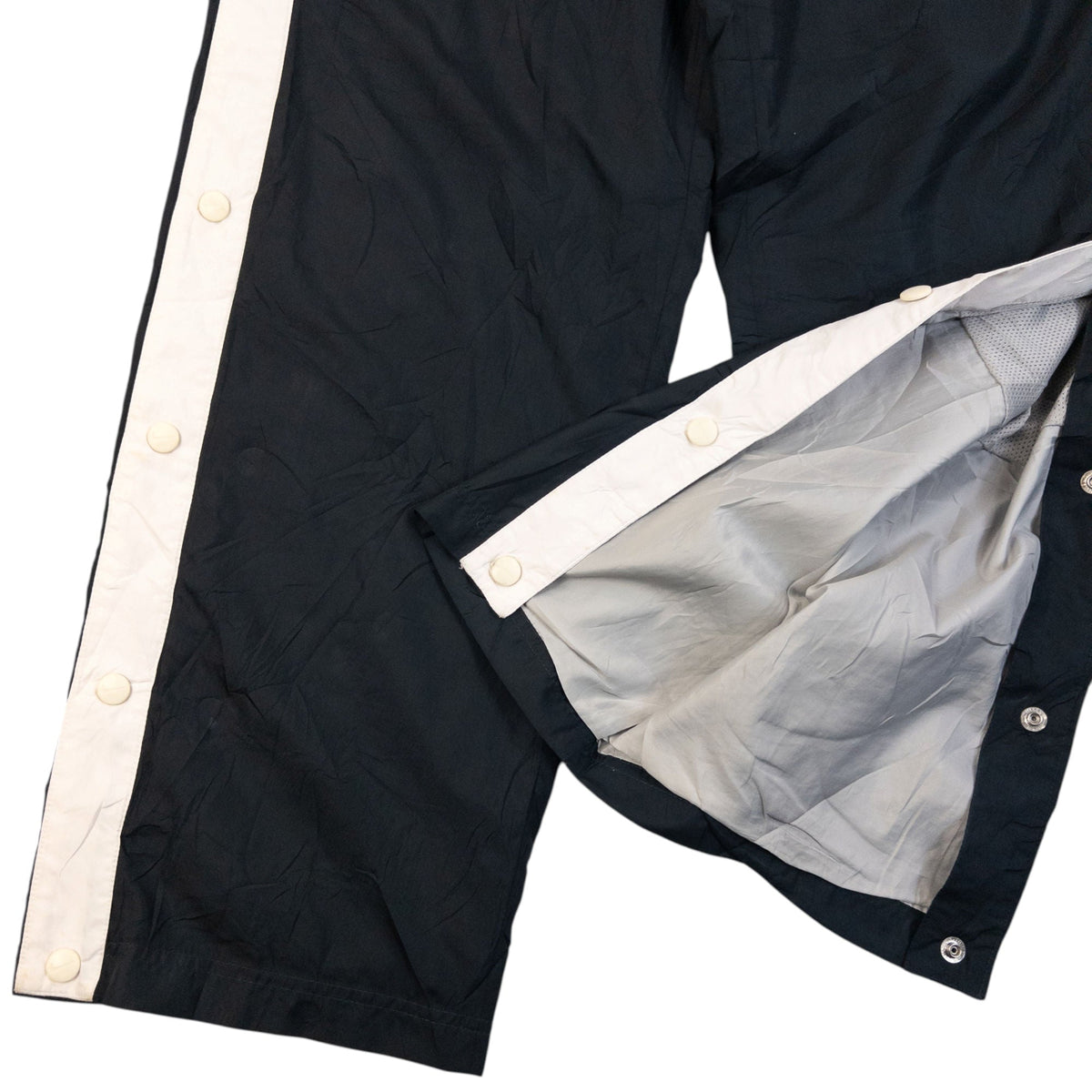 Vintage 2000s Nike Windrunner Breakaway Snap Tracksuit Bottoms Size S | Small, Black