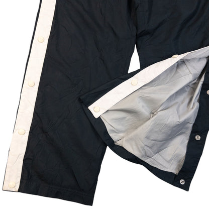 Vintage 2000s Nike Windrunner Breakaway Snap Tracksuit Bottoms Size S | Small, Black