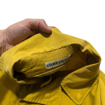 Stone Island S/S 1998 Raso Gommato Yellow | XL, Yellow