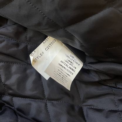 Avirex 'Vida' Leather Flight Jacket - L