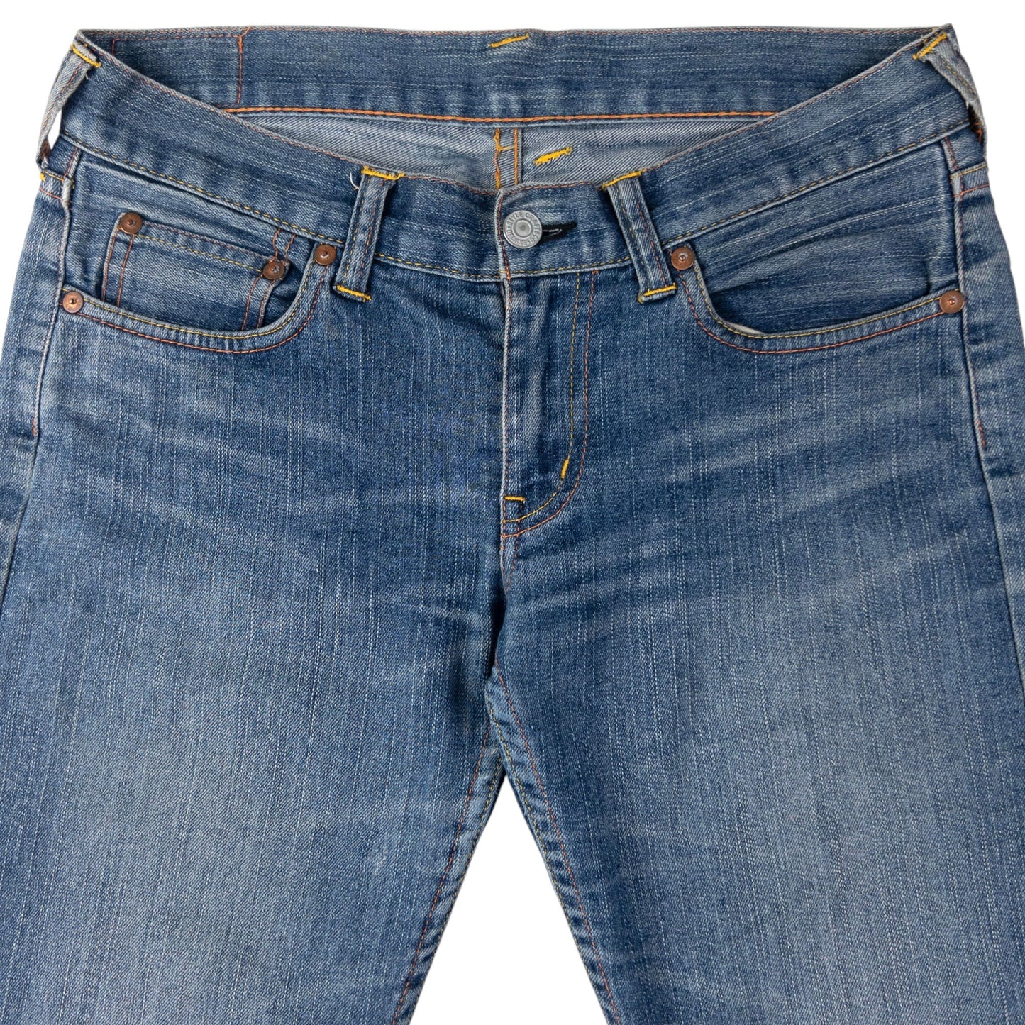 Vintage Evisu Donna Double Gull Embroidered Japanese Denim Jeans Size W31