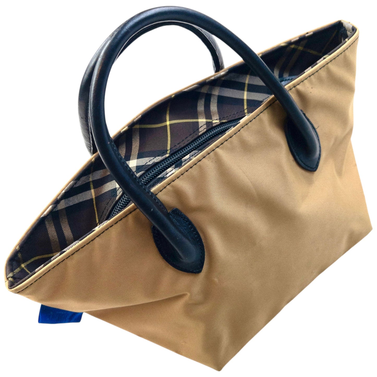 Vintage 2000s Burberry Blue Label Nova Check Handbag | O/S, Multicoloured