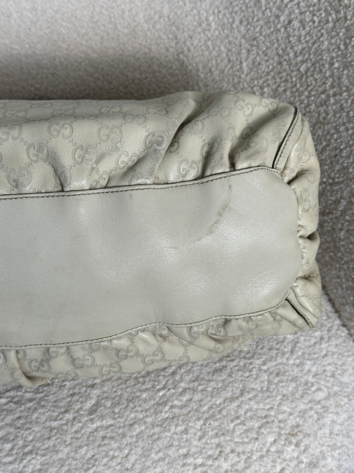 2000s Gucci Guccissima Large D-Ring Shoulder Bag | O/S, Multicoloured