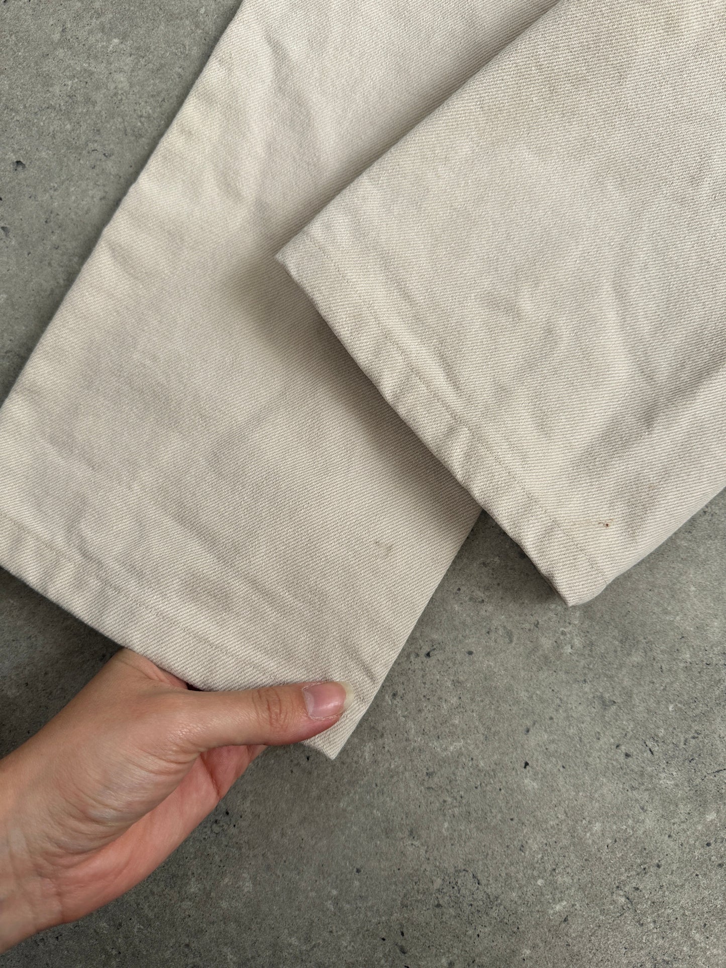 Valentino Pure Cotton High Waisted Denim Jeans - W26