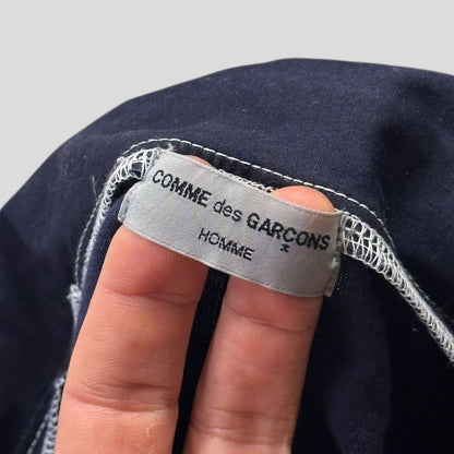 CDG Homme 1999 Zip-up Boxy Cotton Pocket Shirt - M