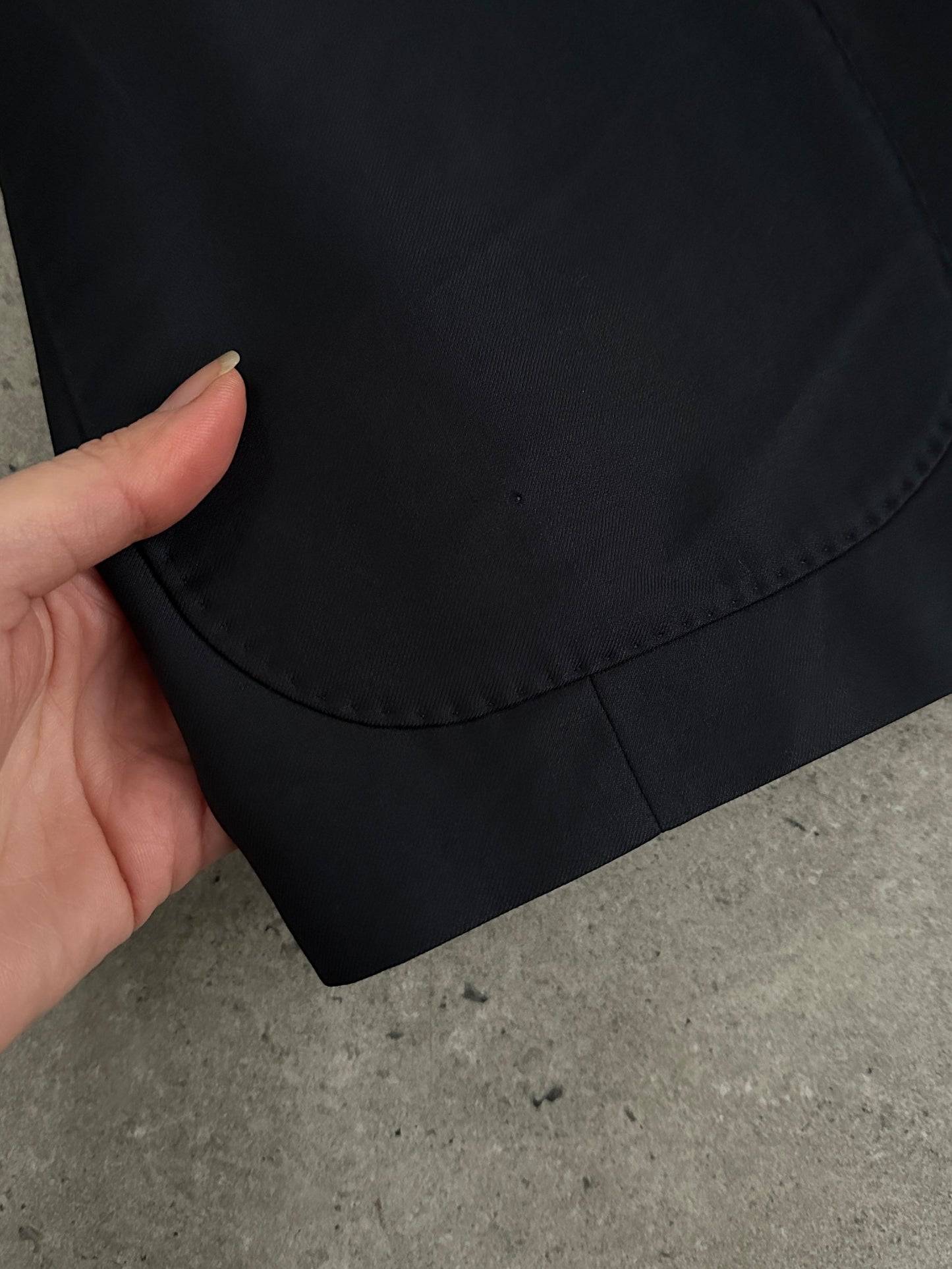 Louis Feraud x Loro Piana 1990s Pure Wool Double Breasted Blazer - 40R/L