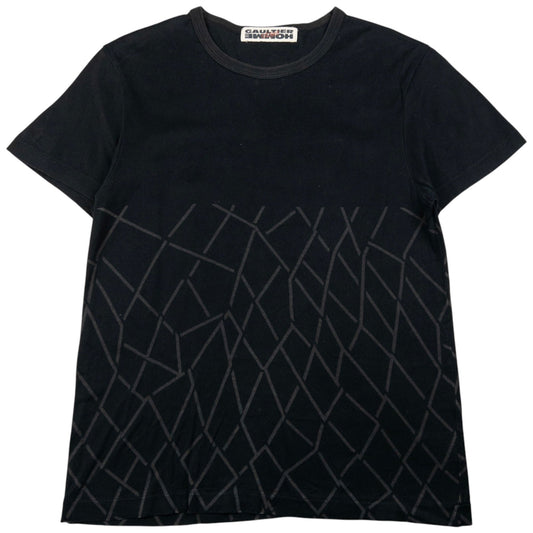 Vintage Gaultier HOMME Objet Geometric T Shirt Womens Size S