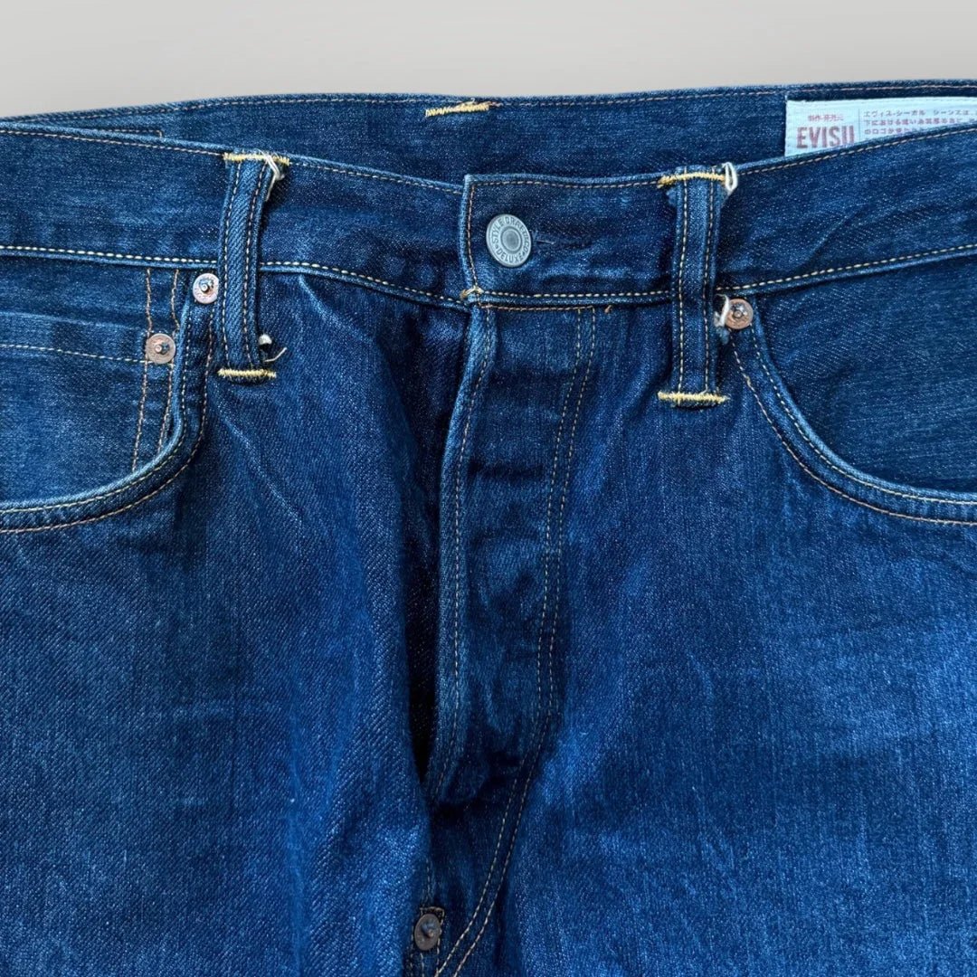 Evisu Embroidered Logo Jeans 32"x31"