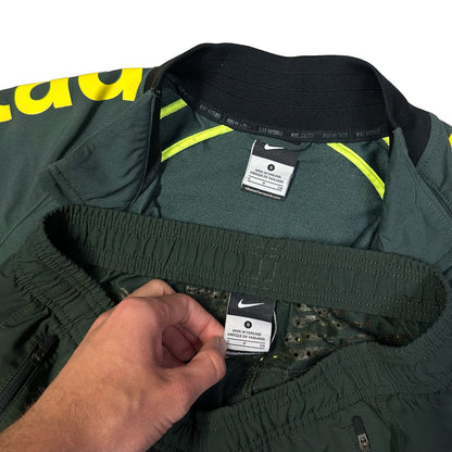 Nike Brazil 2015/16 Tracksuit In Green ( S )