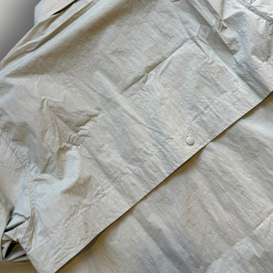 Uniform Bridge Snap Button Overshirt L | O/S, Sage