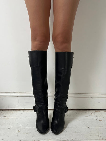 BALENCIAGA PLATFORM SHOES (EU 37) | DEFAULT TITLE, Black