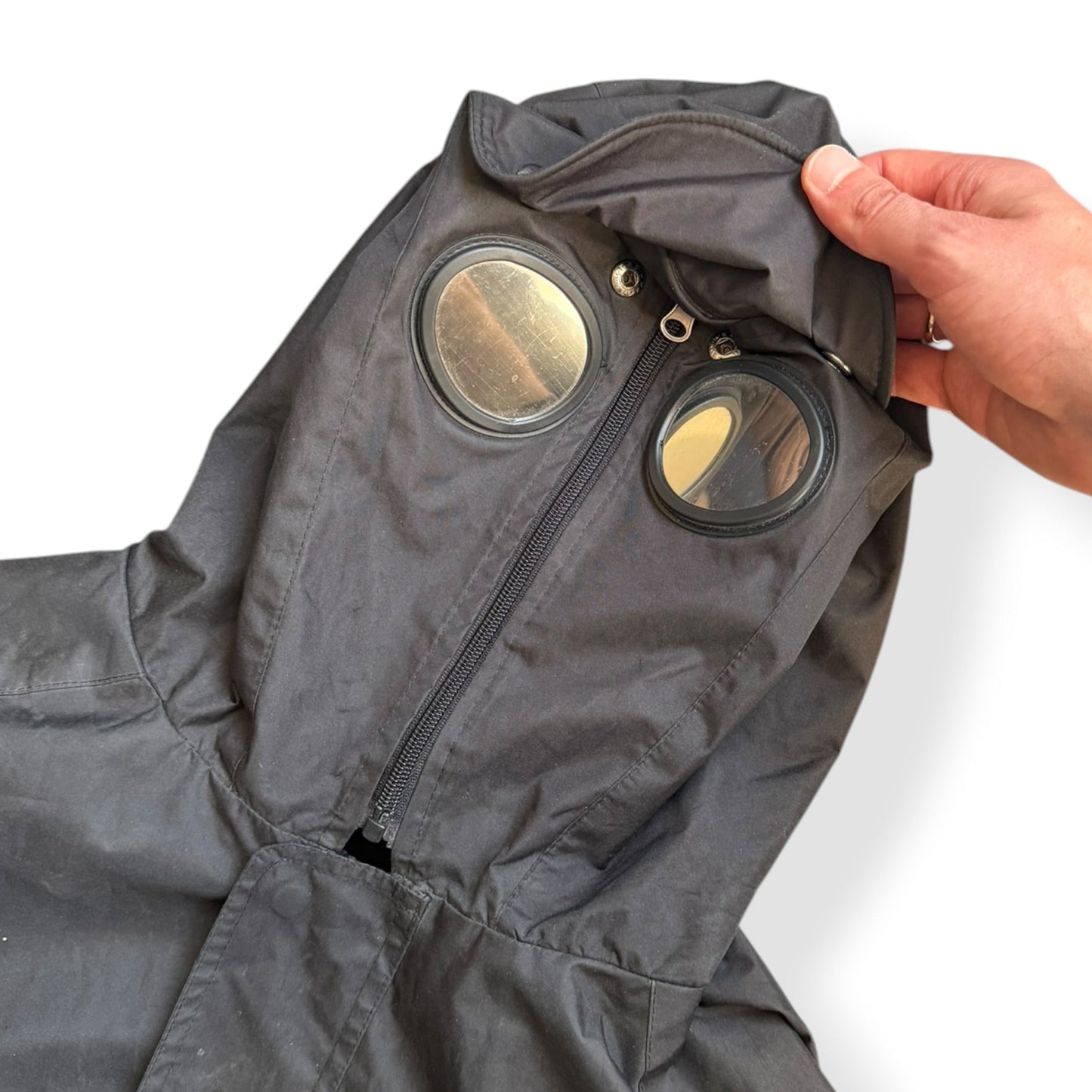 2000's Emporio EM1-972 Goggle Jacket (XL) | XL, Red