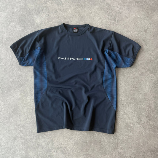 Nike RARE 1990s technical nylon spellout t-shirt (L)
