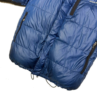 Montbell Ventisca Down Puffer Jacket In Navy & Blue ( L )