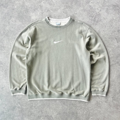 Nike 2000s heavyweight embroidered sweatshirt (L)