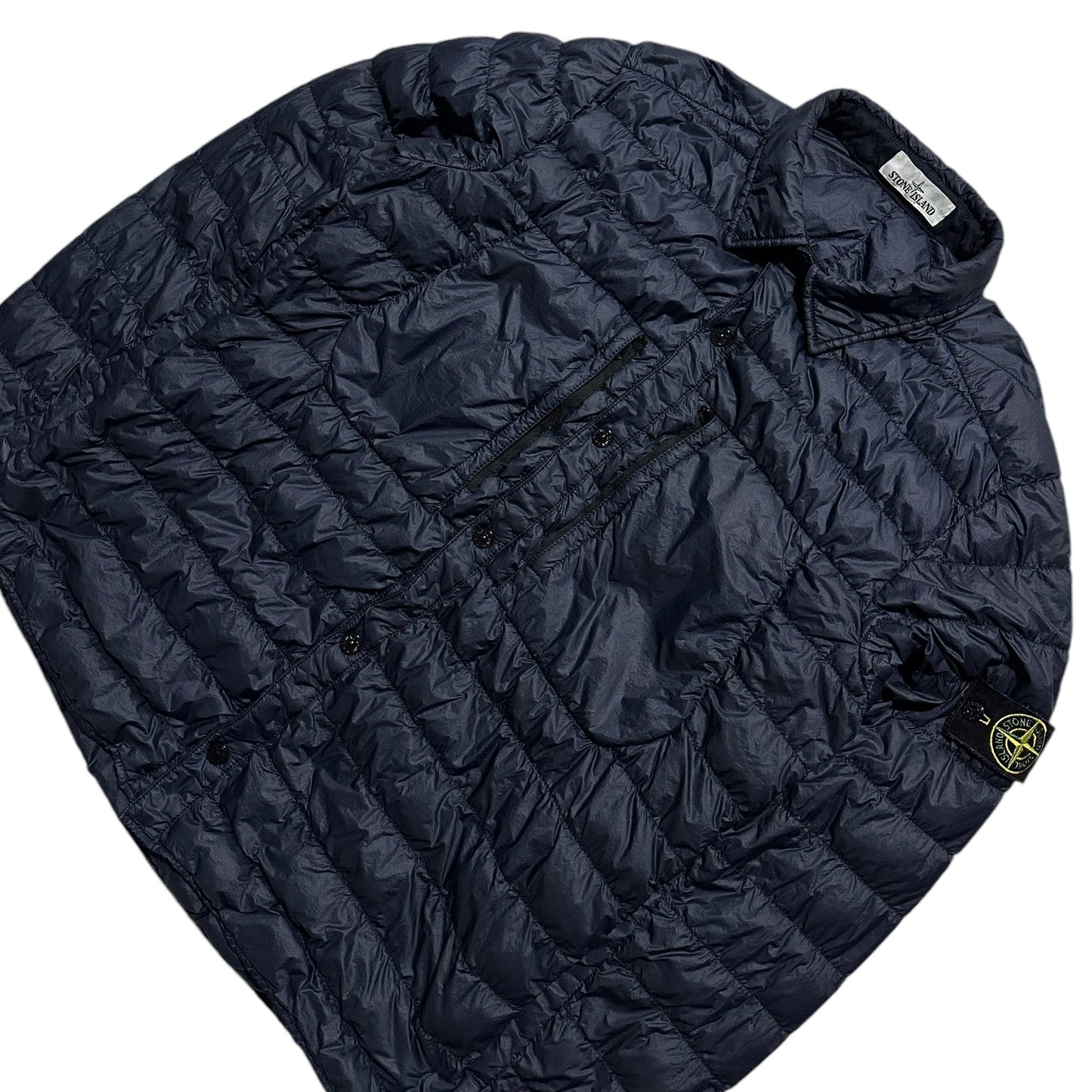 Stone Island Micro Yarn Down Puffer Overshirt