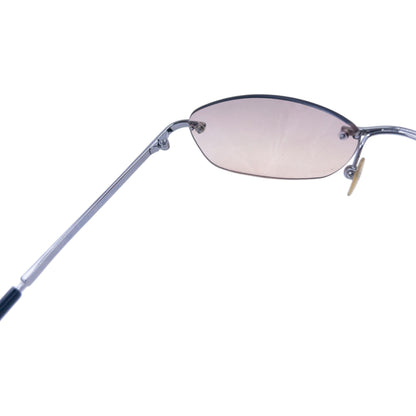 Vintage 2000s Burberry Rimless Sunglasses | O/S, Beige